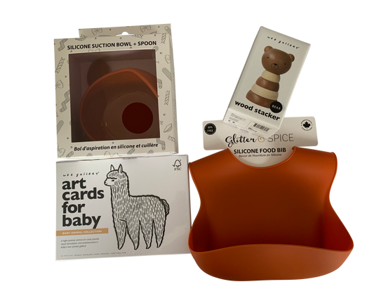 Eat, Learn, Play Baby Gift Bundle  6-24 Months+