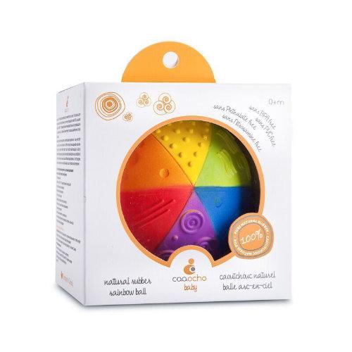 Caoocho Latex Ball - Sensory Rainbow 4" - mikmat