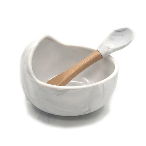 Glitter & Spice Silicone Bowl and Spoon Set - mikmat